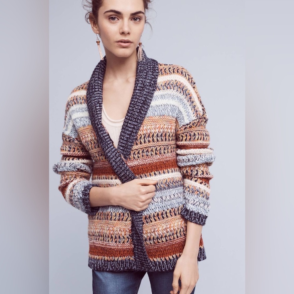 Anthropologie Knitted and Knotted Sweater - Medium